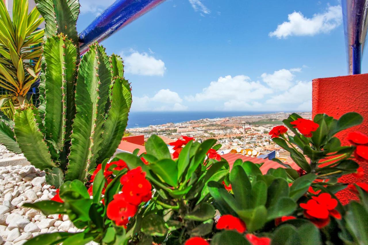 Wonderful View, Huge Terrace Solarium, Private Parking Apartment Costa Adeje  Exterior photo