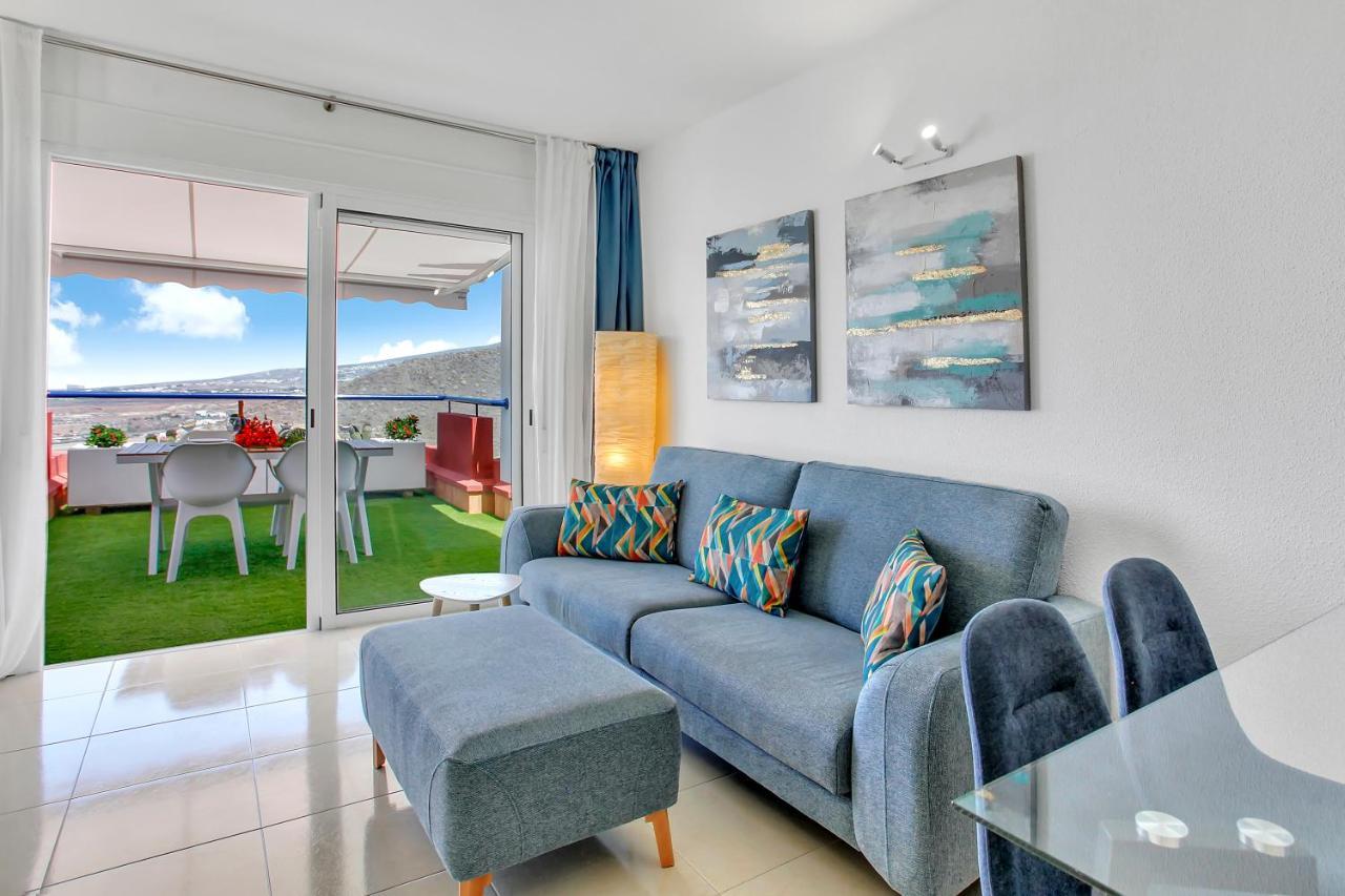 Wonderful View, Huge Terrace Solarium, Private Parking Apartment Costa Adeje  Exterior photo