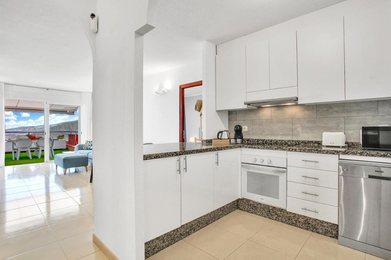 Wonderful View, Huge Terrace Solarium, Private Parking Apartment Costa Adeje  Exterior photo